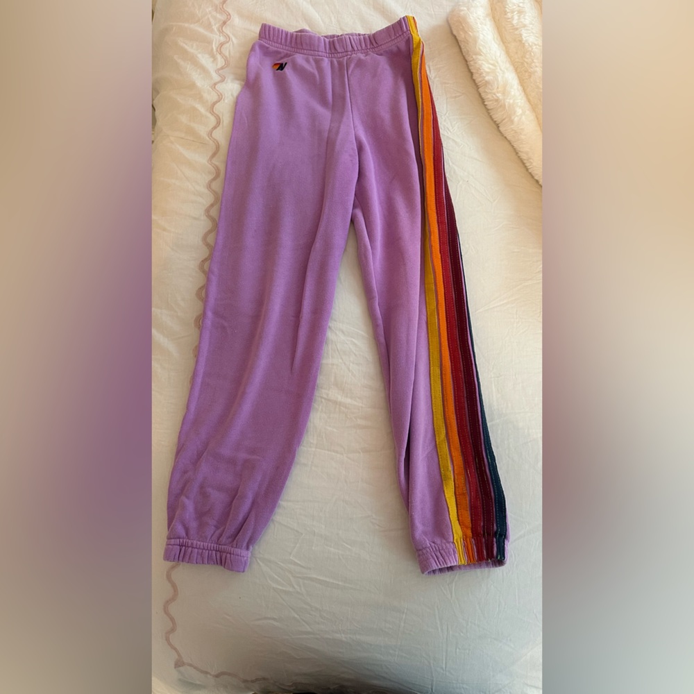 Aviator Nation Purple Sweatpants